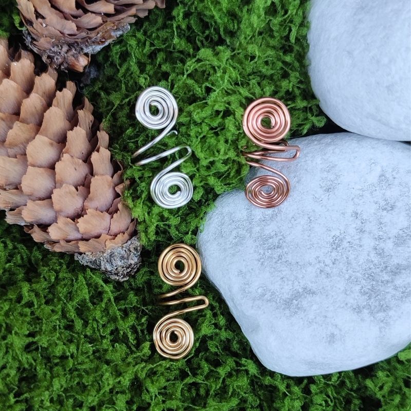Ear Cuff Doppia Spirale