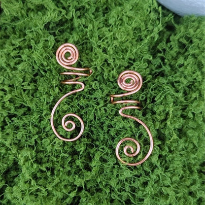 Ear Cuff Spirale Discendente